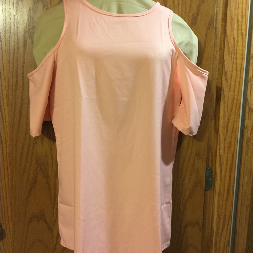 Pink sheath dress